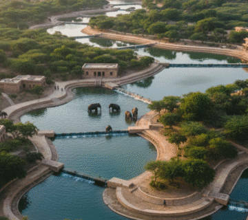 sustainable elephant habitat design