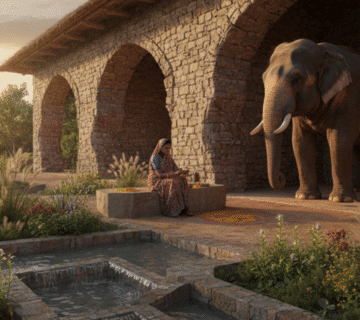 Elephant Biophilic Architecture Jaipur