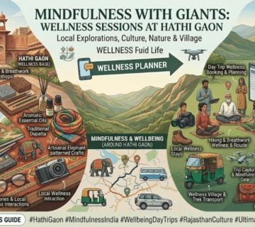 mindfulness with giants wellness sessions at hathi gaon