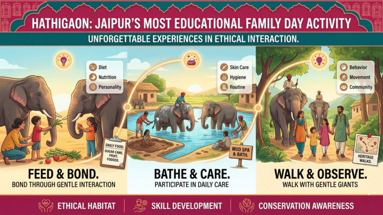 Hathi Gaon Jaipur | Elephant Village Jaipur